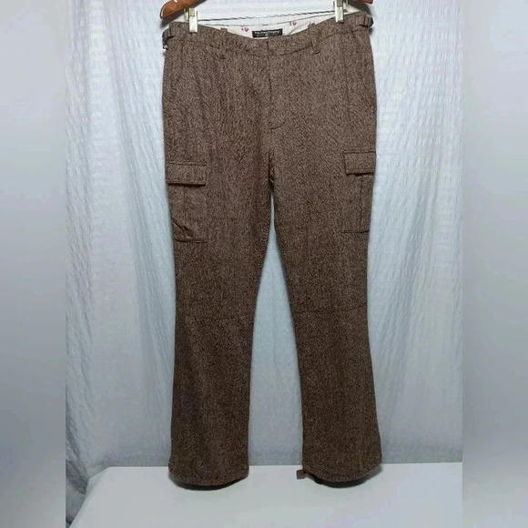 Ralph Lauren VINTAGE Polo Jeans Company  Ladies Wool blend Cargo pants. Size 10 - Picture 1 of 14